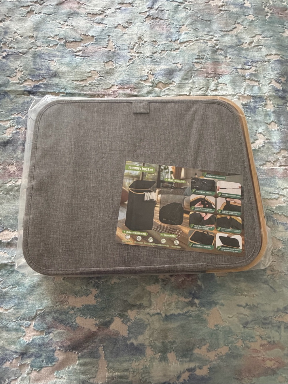 Collapsible Laundry Basket - Gray